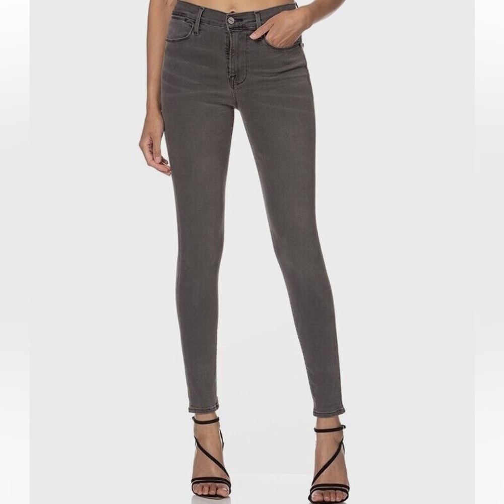 Frame Denim Le High Ankle Skinny Jeans 26 RN 139021 STYLE: LHSK208 BURTON